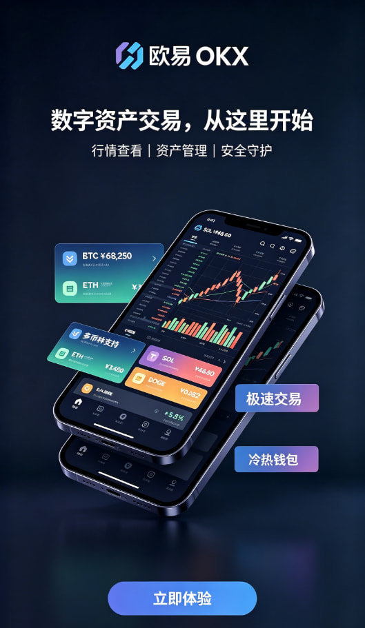 欧交易所App官方下载现货与合约交易操作步骤
